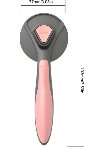 Pembe Köpek Kedi Tarak Evcil Hayvan Saç Fırçası Kendini Temizleyen Tarak Özel Pin Iğne Masaj Temizleyici Evcil Hayvan Fırçası Hayvan Evcil Hayvan Ürünleri Için (Yurt Dışından) indirimleri