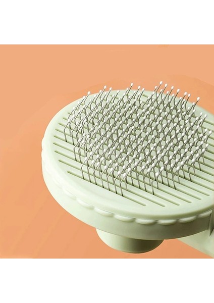 Gri-1 Adet Pet Kedi Fırça Köpek Tarak Kendi Kendini Temizleyen Slicker Fırça Kedi Köpek Saç Karışık Pet Saç Masaj Tarak Kediler Aksesuarları Kaldırır (Yurt Dışından) indirimleri