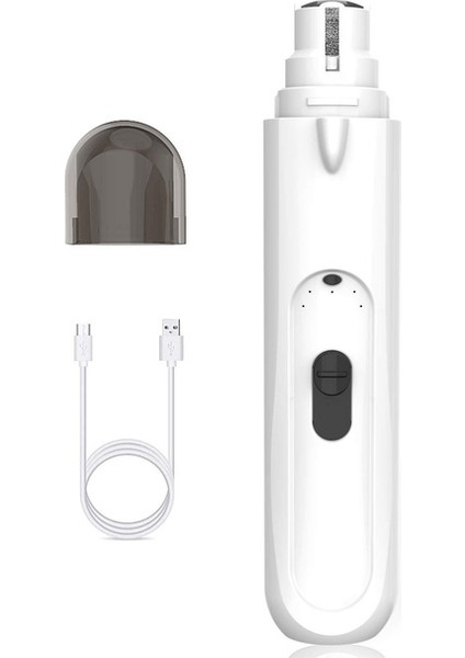 Hiçbir Bace 2 Hız Elektrikli Köpek Tırnak Makası USB Şarj Edilebilir Dilsiz Ağrısız Pet Kedi Paws Tırnak Bakım Giyotin Araçları Köpek Tırnak Öğütücüler Için (Yurt Dışından)