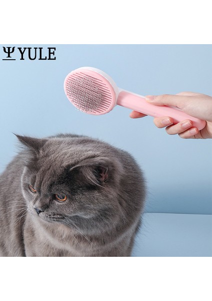 Turuncu Pet Kedi Tarak Fırça Pet Köpek Tarak Saç Pet Saç Tarak Kaldırır Kendi Kendini Temizleyen Slicker Fırça Kediler Köpekler Için Karışık Saç Güzellik Kaldırır (Yurt Dışından) fiyatları