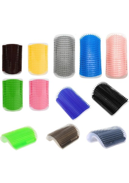 130MM Pembe 1 Adet Kediler Fırça Köşe Kedi Masajı Kendini Damat Tarak Fırça Kedi Gıdıklama Tarak ile Yüzü Ovalar Kedi Ürünü Dropshipping (Yurt Dışından) modelleri