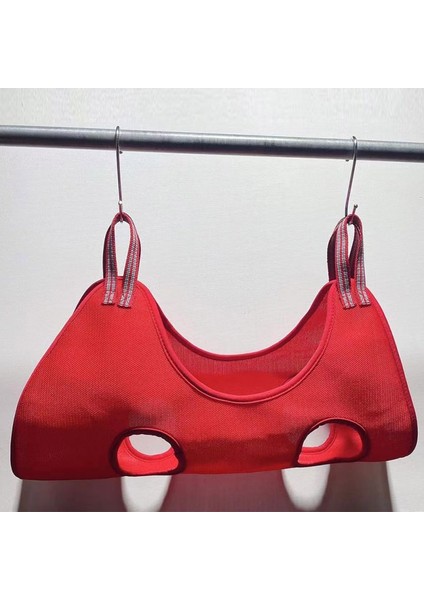 Kırmızı L Pet Kedi Bakım Hamak Yardımcı Pet Kedi Köpek Güzellik Hamak Kısıtlama Çanta Tamir Çiviler Yavru Köpek Kedi Tırnak Klip Kırpma (Yurt Dışından) fırsatları