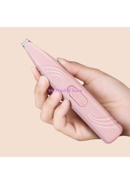 Pembe Elektrikli Köpek Bakım Makası Köpekler Için Düzeltici Evcil Hayvanlar ve Küçük Hayvanlar Paws, Gözler, Kulaklar, Yüz, Popo Etrafındaki Saçlar Için (Yurt Dışından) indirimleri