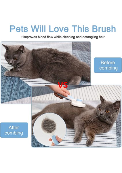 Yeşil B Pet Köpek Saç Fırçası Kedi Tarak Bakım ve Bakım Kedi Fırça Paslanmaz Çelik Uzun Saç Köpekler Için Tarak Temizlik Evcil Köpekler Aksesuarları (Yurt Dışından) fırsatları