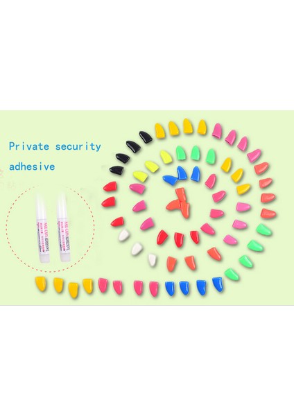 Kl Sıcak Satış 20 Adet Renkli Yumuşak Pet Köpek Kedi Yavrusu Paw Pençe Kontrol Tırnak Kapakları Pençe Kontrol Paws Kapalı + 1 Adet Yapıştırıcı Tutkal Güvenlik (Yurt Dışından) indirimleri