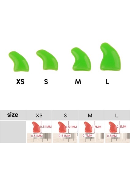 Stil 9 Xs Tırnak Kapakları Kedi Pençeleri Için Yumuşak Tırnak Kapakları Tutkal + Aplikatörler Kedi Pençeleri Için Çok Renkli Yumuşak Pençeler Tırnak Kapakları (Yurt Dışından) indirimleri