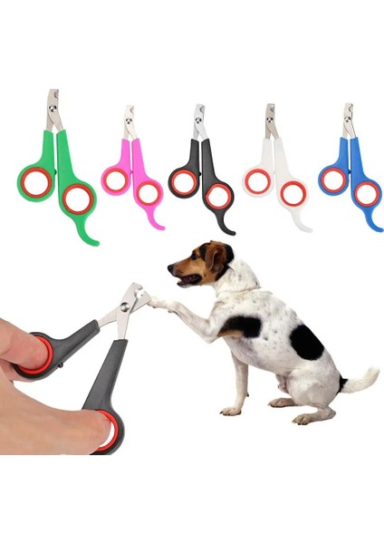 Gül Kırmızı Pet Kediler Köpek Ayak Pençe Makas Makası Paslanmaz Çelik Bakım Tırnak Makası Makas Köpek Tırnak Giyotin Kesim Tırnak Pençe Araçları (Yurt Dışından) fiyatları