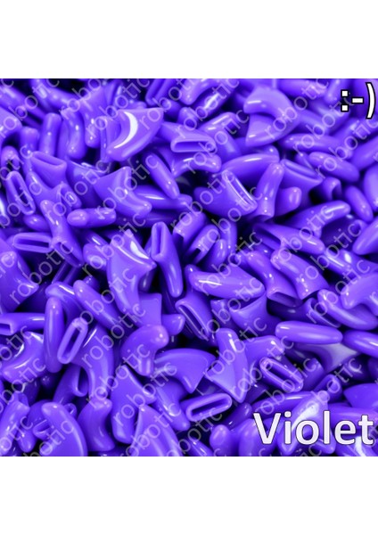 Mor L 20 Adet - Kediler Için Yumuşak Tırnak Başlıkları + 1x Yapışkan Tutkal + 1x Aplikatör /* Xs, S, M, L, Kapak, Kedi, Pençe, Pençe, Ztp */ (Yurt Dışından)