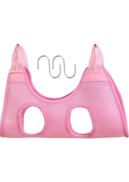 Pembe Xs Taşınabilir Yardımcı Evcil Hayvan Hamak Tamir Tırnak Kedi Köpek Bakım Hamak Yumuşak Rahat Çizilmeye Dayanıklı Ev Evcil Hayvan Dış Mekan Araçları (Yurt Dışından)