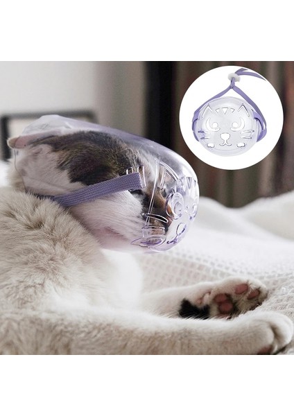 YJ5842401 S Kedi Namlu Köpekler Kediler Ayarlanabilir Nefes Alabilir Anti Bite Ağızlıklar Maske Kedilerin Isırma ve Çiğnemelerini Evcil Hayvan Bakım Malzemeleri (Yurt Dışından) fiyatları