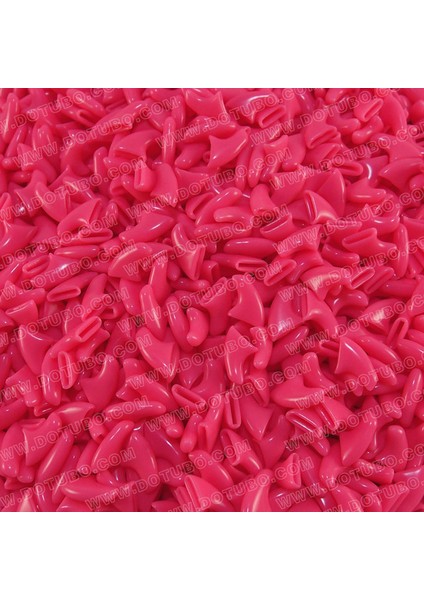 Pembe M 20 Adet/Grup Yumuşak Kedi Silikon Tırnak Kapakları Yumuşak Kedi Paw Evcil Hayvan Tırnak Koruyucusu Yapışkanlı Tutkal Ve Aplikatör Boyutu Xs S M L (Yurt Dışından)