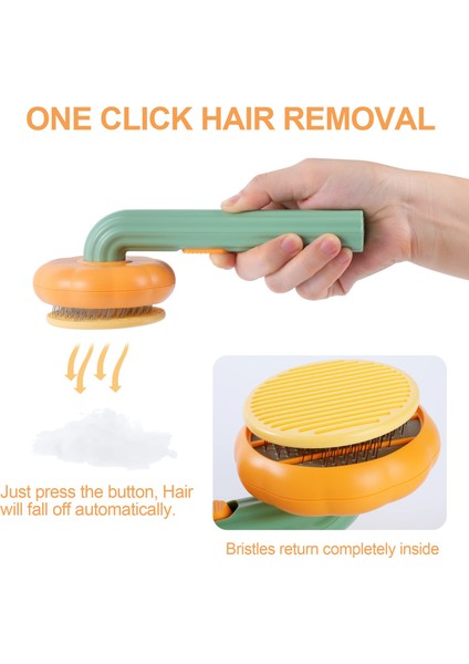 C Kabak Kedi Fırçası Köpek Için Kendi Kendini Temizleyen Tarak Astarı Kaldırır Karışık Saç Kedi Tarağı Masaj Parçacık Dolaşımını Artırır (Yurt Dışından) modelleri