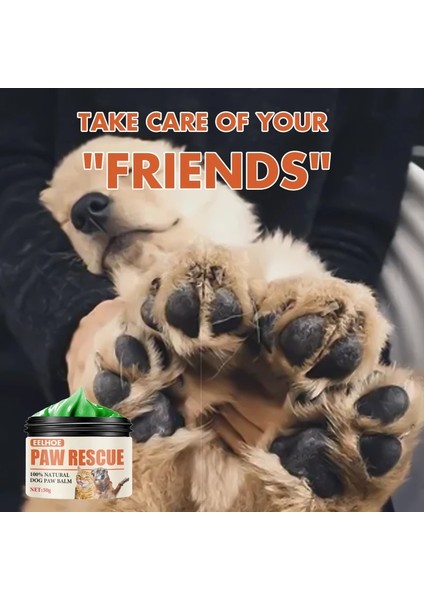 20G Pet Paw Bakım Kedi Pençesi Yumuşak Paws Kremler Yavru Köpek Paw Bakım Kremi Nemlendirici Ön Ayak Ayak Sağlığı Kuru Ve Kırık Ayak Bakımı (Yurt Dışından)