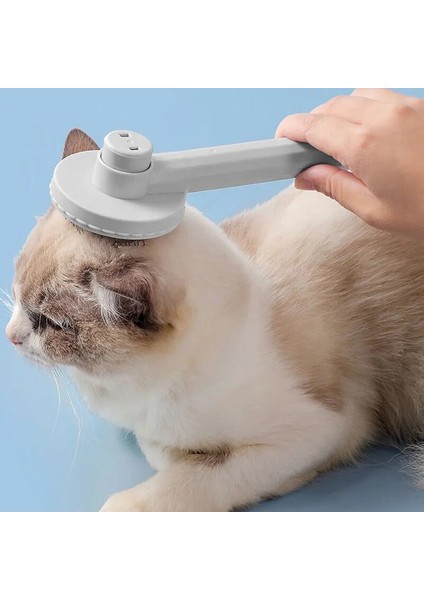 Gri Pet Kedi Fırça Köpek Tarak Kendi Kendini Temizleyen Slicker Fırça Kedi Köpek Saç Karışık Pet Saç Masaj Tarak Kediler Aksesuarları Kaldırır (Yurt Dışından) indirimleri