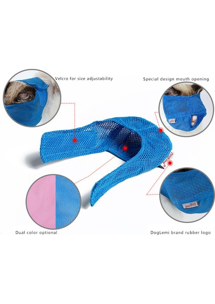 Pembe S 18-23 Cm Nefes Örgü Kedi Namlu Anti Bite Banyo Güzellik Bakım Malzemeleri Kedi Banyo Çantası Banyo Maskesi Evcil Hayvan Malzemeleri Kedi Seyahat Araçları (Yurt Dışından) fiyatları