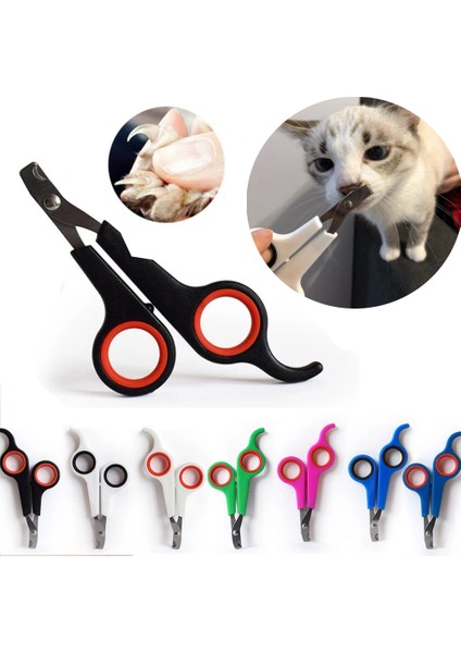11 Renkli Pet Köpek Kedi Tırnak Makası Profesyonel Kesici Paslanmaz Çelik Bakım Makası Makas Yavru Köpekler Kediler Clipper (Yurt Dışından) fiyatları