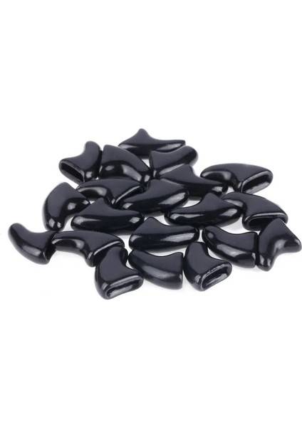 Kırmızı M 100 Adet - Kediler Yavru Paws Bakım Tırnak Pençe Kapağı + 5 Yapışkan Tutkal + 5 Aplikatör Yumuşak Kauçuk Pet Tırnak Kapağı / Paws Caps Evcil Hayvan Malzemeleri (Yurt Dışından) modelleri