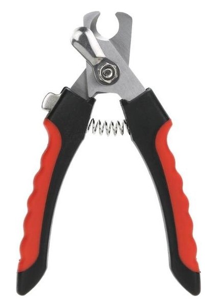 Kırmızı-Siyah Küçük Profesyonel Evcil Hayvan Tırnak Makası Köpek Kedi Çelik Iki li Emek Tasarrufu Sağlayan Tırnak Makası Kullanışlı Güzellik Temizlik Malzemeleri (Yurt Dışından)