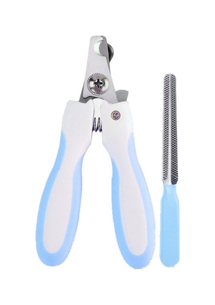 Mavi Set L Evcil Bakım Makası Köpek Kediler Malzemeleri Evcil Tırnak Makası Evcil Aksesuarları Düzelticiler Tırnak Törpüsü Pençe Kesiciler Çivileri Kes (Yurt Dışından)