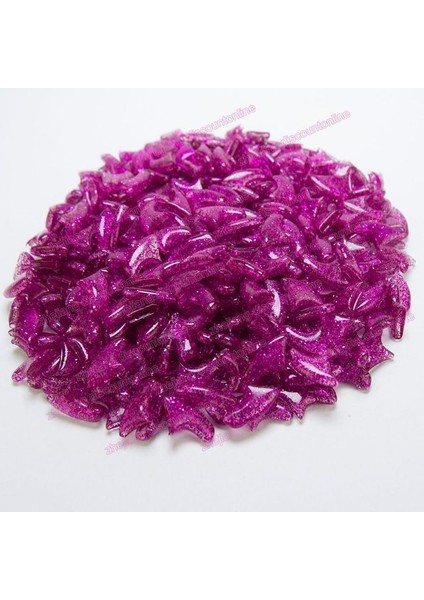 Rose Glitter L 20 Adet Silikon Yumuşak Kedi Tırnak Kapakları/Kedi Pençe Pençesi/Evcil Hayvan Tırnak Koruyucusu/Kedi Tırnak Kapağı Tutkal Ve Aplikatör İle (Yurt Dışından)