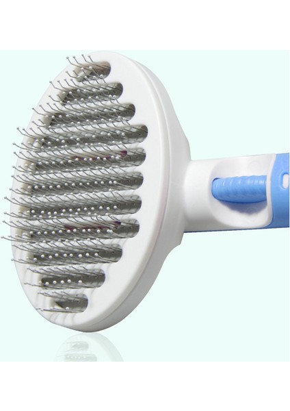 Blue2 19.5X10 cm Hayvan Saç Fırçası Sökücü Pet Köpek Saç Fırçası Kedi Tarak Bakım ve Bakım Kedi Tarak Uzun Saç Köpekler Için Paslanmaz Çelik Fırça (Yurt Dışından) indirimleri