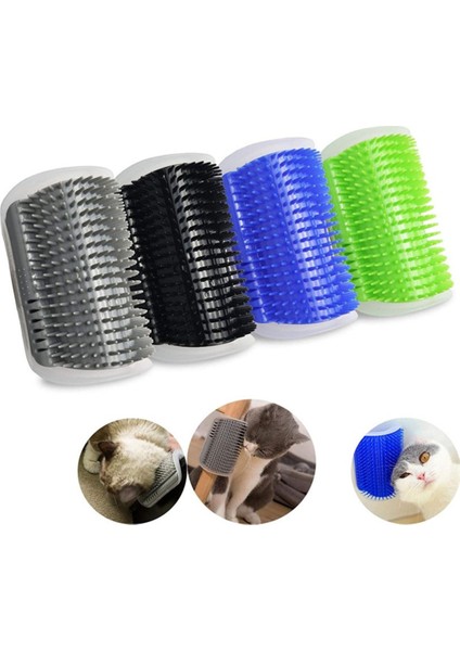 Pembe Eldiven Pet Malzemeleri Kişisel Bakım Duvar Fırçası Köşe Kedi Masajı Kendini Bakımlı Tarak Fırça Catnip ile Kedi Ovmak Gıdıklama Tarak (Yurt Dışından) indirimleri