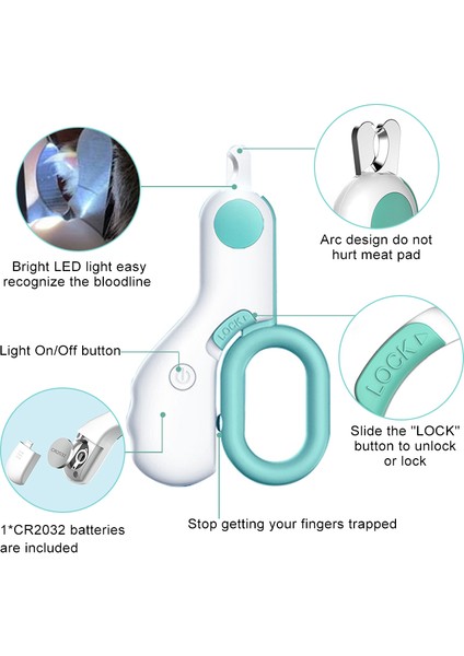LED Işık 1 Profesyonel Evcil Hayvan Tırnak Makası LED Işık Evcil Hayvan Tırnak Makası Pençe Bakım Makası Küçük Köpekler Kediler Için Makas Köpek Aksesuarları (Yurt Dışından) fırsatları