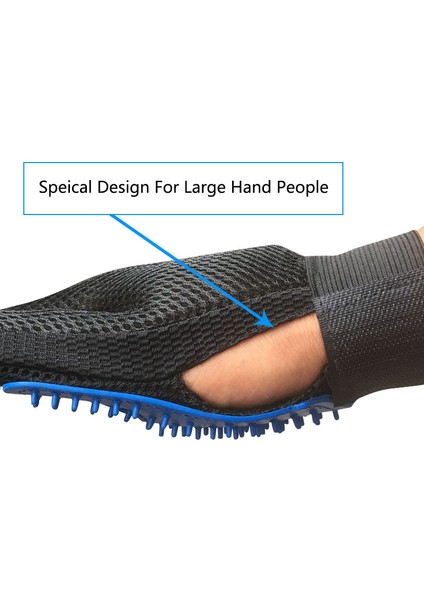 Sol El Mavi Ücretsiz Boyut Kedi Bakım Dökülme Fırçası Eldiven Dokunmatik Pet Köpek Nazik Verimli Sırt Masajı Kürk Yıkama Banyo Fırçası Tarak (Yurt Dışından) fırsatları