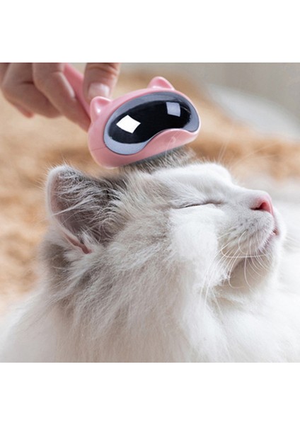 Pembe Bir Boyut Uzay Kesici Kediler Için Pet Bakım Taraklar Fırça Tarak Kedi Hackle Pet Deshedding Fırça Taraklar Hayvan Köpek Pet Saç Tarak Araçları Için (Yurt Dışından) modelleri