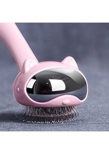 Pembe Bir Boyut Uzay Kesici Kediler Için Pet Bakım Taraklar Fırça Tarak Kedi Hackle Pet Deshedding Fırça Taraklar Hayvan Köpek Pet Saç Tarak Araçları Için (Yurt Dışından) fırsatları