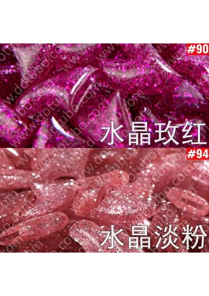 Pembe Xs Yeni Çift Renkli Kediler Için 20'li Yumuşak Tırnak Kapakları + 1x Yapışkan Tutkal + 1x Aplikatör /* Xs, S, M, L, Kapak, Kedi, Pençe, Pençe, Xzo */ (Yurt Dışından)