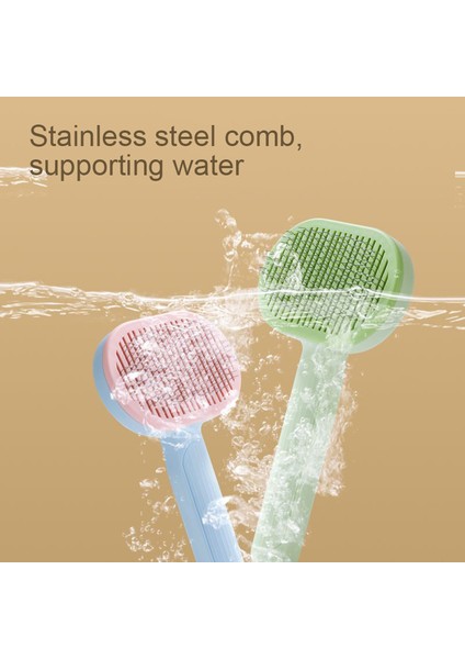 Mavi Pembe Pet Saç Tarağı Kedi Köpek Bakım Özel Tarak Epilasyon Fırçası Yüzen Kedi Köpek Saç Temizleyici Saç Fırçası Iğne Tarak (Yurt Dışından) fırsatları