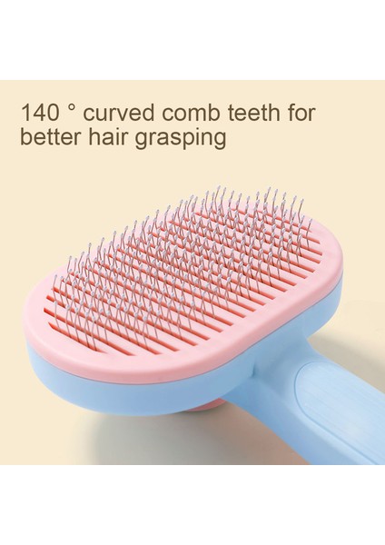 Mavi Pembe Pet Saç Tarağı Kedi Köpek Bakım Özel Tarak Epilasyon Fırçası Yüzen Kedi Köpek Saç Temizleyici Saç Fırçası Iğne Tarak (Yurt Dışından) indirimleri