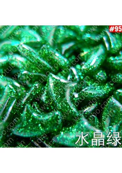 Yeşil S 120 Adet - Kediler Için Parıltılı Yumuşak Tırnak Kapakları + 6x Yapışkan Tutkal + 6x Aplikatör /* Xs, S, M, L, Pençe, Pençe, Kapak, Lot, Kedi */ (Yurt Dışından)