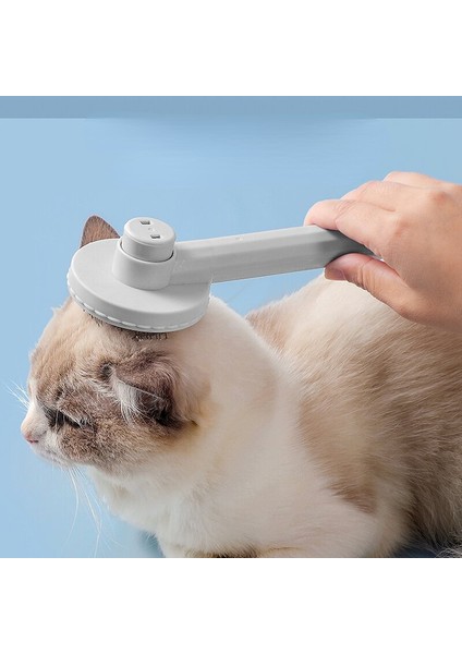 Gri 20X7.5 cm Pet Kedi Fırça Köpek Tarak Kendi Kendini Temizleyen Slicker Fırça Kedi Köpek Saç Karışık Pet Saç Masaj Tarak Kediler Aksesuarları Kaldırır (Yurt Dışından) fiyatları