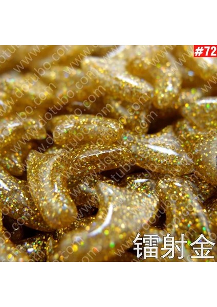 Gold Laser L 120 Adet - Kediler Için Parıltılı Yumuşak Tırnak Kapakları + 6x Yapışkan Tutkal + 6x Aplikatör /* Xs, S, M, L, Pençe, Pençe, Kapak, Lot, Kedi */ (Yurt Dışından)