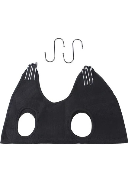 Siyah M Evcil Hayvan Hamağı Tırnak Kesme ve Saç Kurutma Için Köpek Kedi Bakım Hamakları Tutucu Çanta Pet Shop Budama Seti Tarak Tırnak Makası (Yurt Dışından)