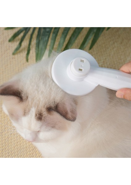 Gri B Pet Kedi Fırça Köpek Tarak Epilasyon Fırçaları Kediler Bakım Aracı Köpekler Için Kendi Kendini Temizleyen Slicker Fırça Karışık Saç Güzellik Ürünleri (Yurt Dışından) modelleri
