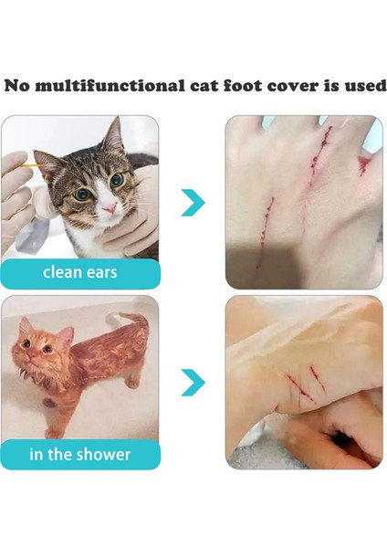 Yeşil S 4 Adet Çizilmez Kedi Ayakları Ayarlanabilir Anti-Off Ayakkabı Kapakları Kedi Silikon Kedi Paw Koruyucu Çizmeler Kedi Banyo Için Pet Tedarikçisi (Yurt Dışından) modelleri