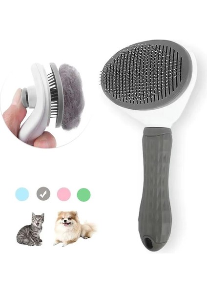 Pembe Kedi Fırça Saç Kaldırmak Pet Epilasyon Tarağı Kediler Için Kaymaz Bakım Fırçası Paslanmaz Çelik Köpek Taraklar Fırçalar Kedi Aksesuarları (Yurt Dışından) fiyatları