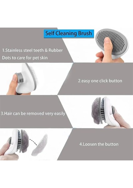 Pembe Kedi Fırça Saç Kaldırmak Pet Epilasyon Tarağı Kediler Için Kaymaz Bakım Fırçası Paslanmaz Çelik Köpek Taraklar Fırçalar Kedi Aksesuarları (Yurt Dışından) indirimleri