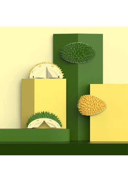 Sarı Kedi Masaj Fırçası Tarak Durian Şekli Tırmalama Duvar Köşe Fırça Araçları Pet Kediler Saç Çıkarıcı Fırça Temizleyici Bakım Malzemeleri (Yurt Dışından) indirimleri