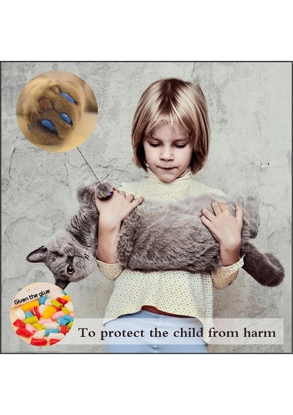 Yeşil L Renkli Yumuşak Kauçuk 20 Adet/paket Köpekler Kediler Yavru Pençe Kontrol Pençeleri Bakım Malzemeleri Tırnak Kapakları Çocukları Zarardan Korumak Için Kapak (Yurt Dışından) fırsatları