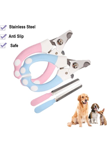 Pembe-S Kedi Köpek Bakım Tırnak Makası Profesyonel Evcil Hayvan Tırnak Makası Orak Paslanmaz Çelik Köpek Giyotin Pençe Makas Evcil Hayvan Malzemeleri (Yurt Dışından) fiyatları