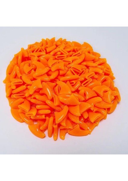 Turuncu S 20 Adet / Torba Yumuşak Kedi Tırnak Kapakları / Kedi Tırnak Kapakları / Pençe Kapakları / Yapışkanlı Tutkal İle Evcil Hayvan Tırnak Koruyucusu Boyut Xs S M L (Yurt Dışından)