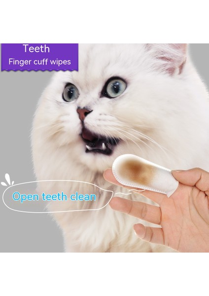 Kulak Mendili 100 Adet 1 Kutu 50/100 Kedi ve Köpekler Için Taşınabilir Islak Mendil Temiz Göz ve Kulak Lekeleri Sağlık Mendilleri Pet Ağız Temizleme Kedi Tartarını Çıkarın (Yurt Dışından)