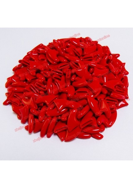 Kırmızı Xs 20 Adet Silikon Yumuşak Kedi Tırnak Kapakları/kedi Pençe Pençesi/evcil Hayvan Tırnak Koruyucu/kedi Tırnak Kapağı Tutkal ve Aplikatör ile (Yurt Dışından)