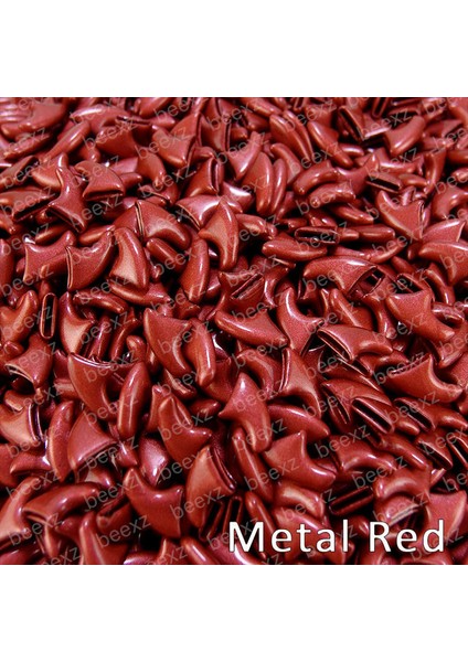 Metal Kırmızı Xs 20 Adet - Kediler Için Yumuşak Tırnak Başlıkları + 1x Yapışkan Tutkal + 1x Aplikatör /* Xs, S, M, L, Kapak, Kedi, Pençe, Pençe, Ztp */ (Yurt Dışından)