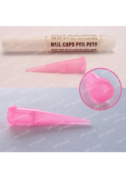 Kahve S Renkli 100 Adet/grup Yumuşak Kedi Pet Tırnak Kapakları Pençe Kontrol Paws + Ücretsiz 5x Yapıştırıcı Tutkal Pet Için Hediye (Yurt Dışından) modelleri