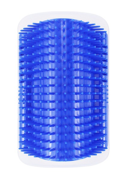Mavi 8.5X13 Cm Kedi Fırça Duvara Monte Masaj Tarak Kediler Için Ovmak Yüz Temiz Relax Kendini Bakım Yavru Gıdıklama Oyuncak Kedi Aksesuarları (Yurt Dışından)